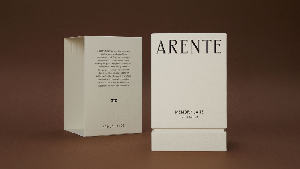 Outer packaging of perfume