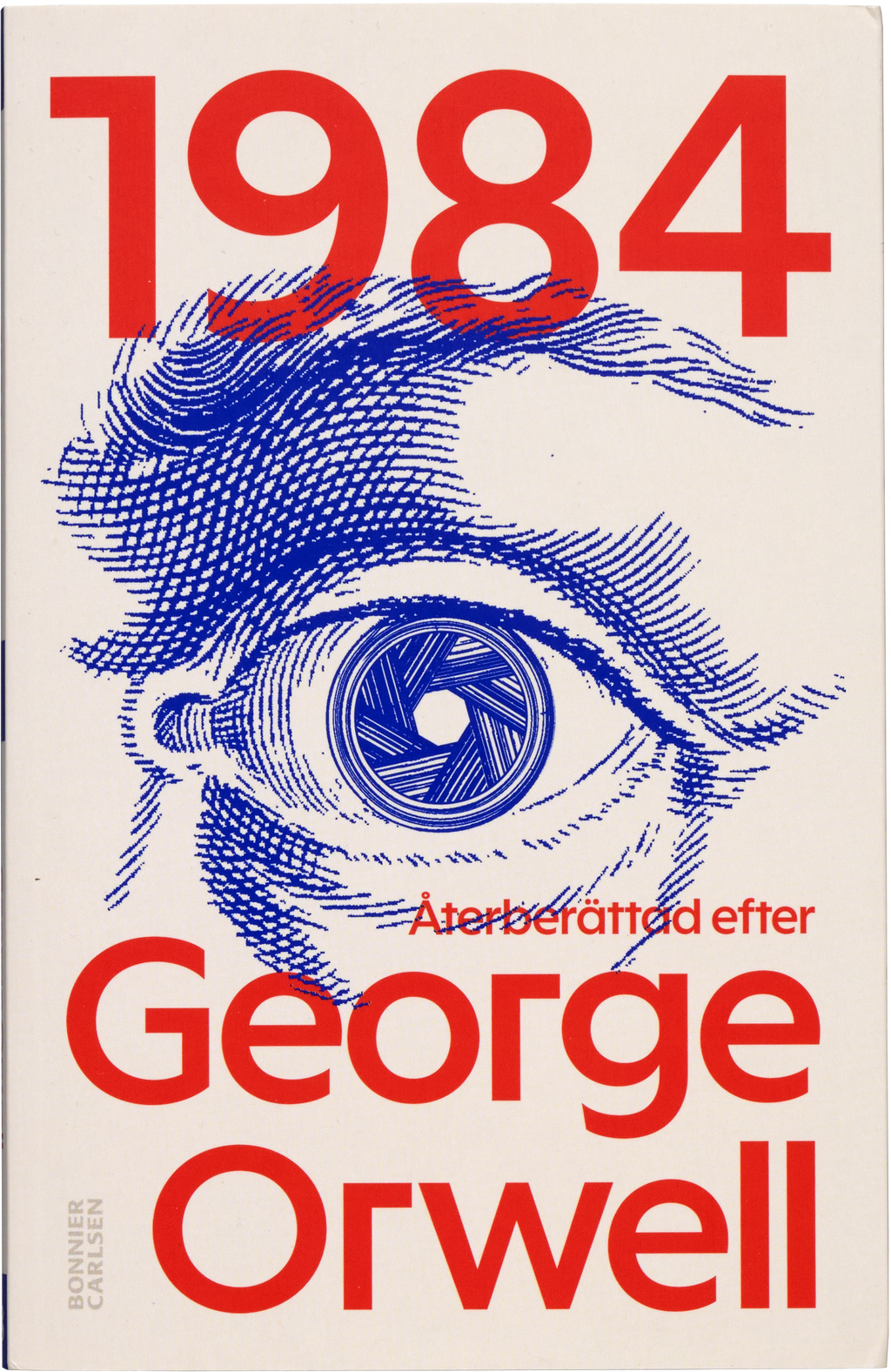 Book cover: 1984 by George Orwell