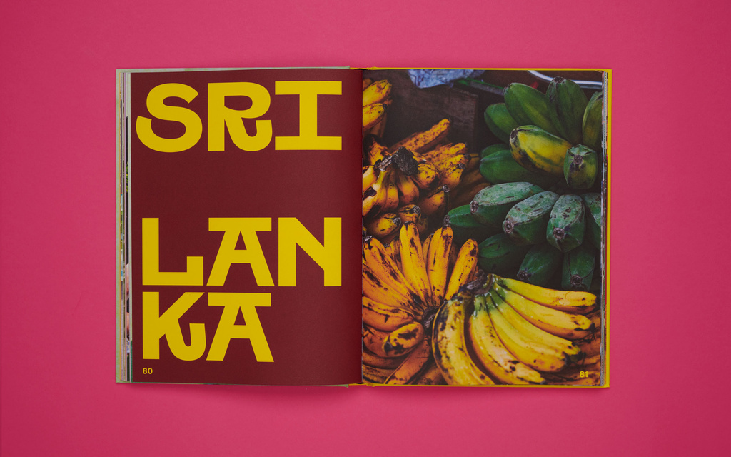 Spread from Curry cookbook
