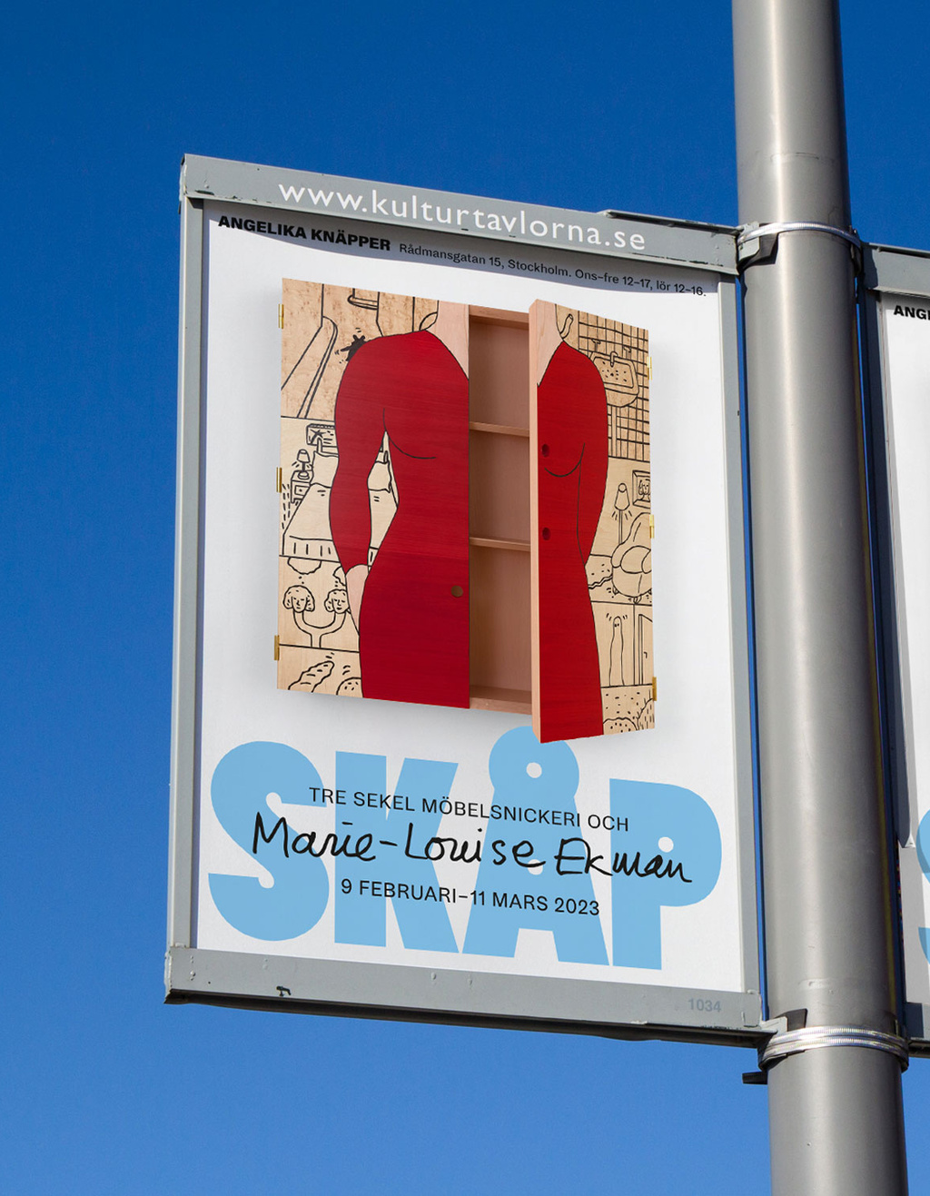Advertising for exhibition