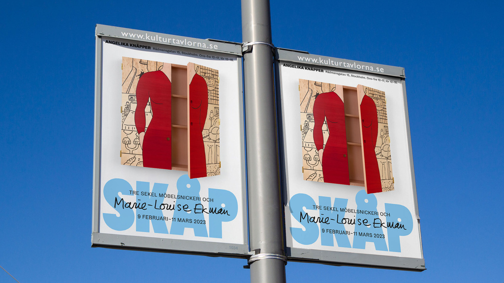Advertising for exhibition