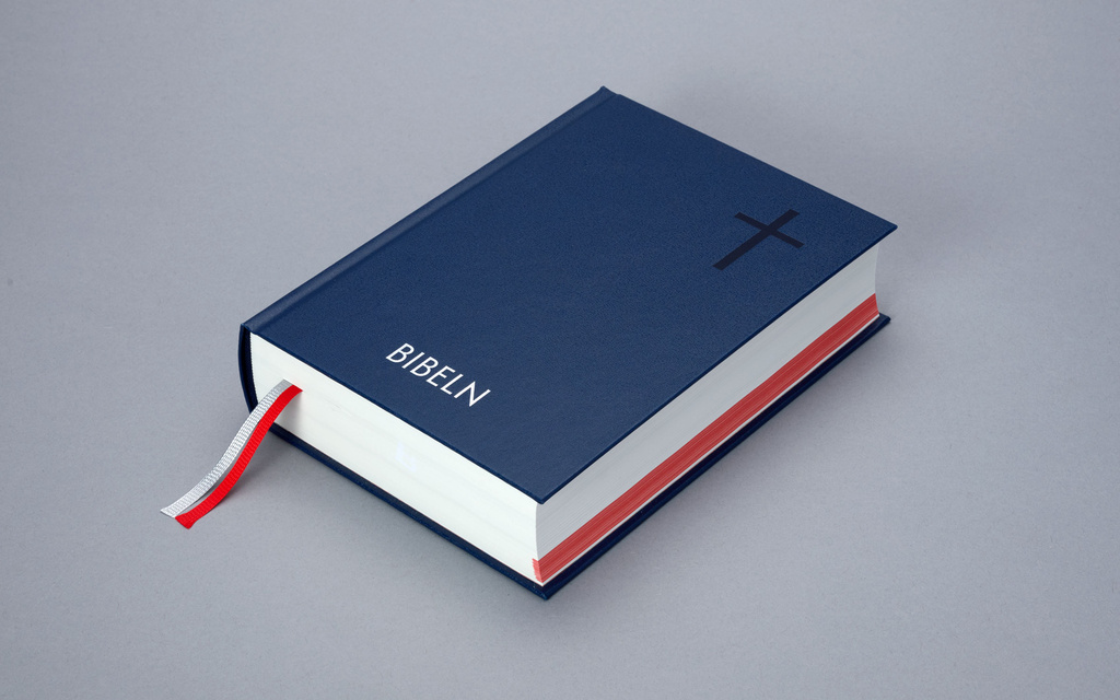 Dark blue Bible