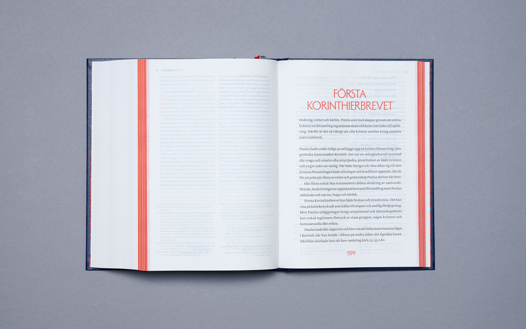Spreads from The Bible