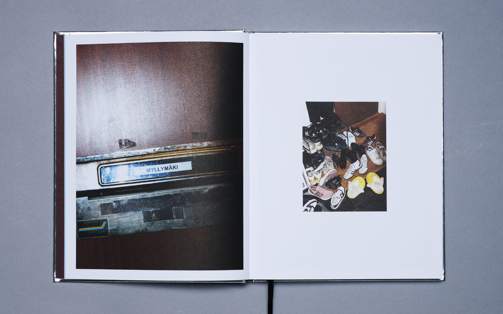 Spread of book of two images.